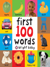 Cover image for Big Board First 100 Words